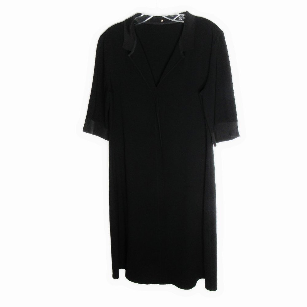 Peter Cohen - Short Sleeve Black Dress - Medium